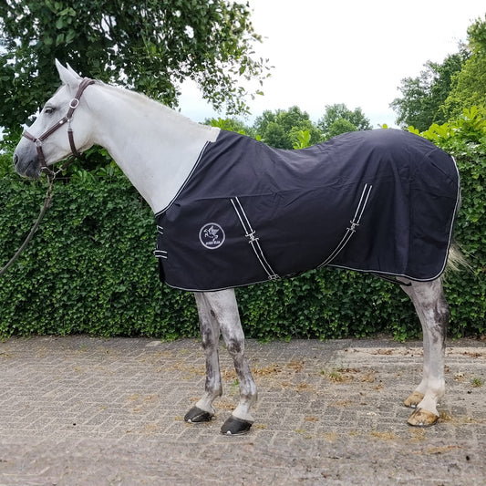 Sommer-Stalldecke 1200D Ripstop – Brustverschluss