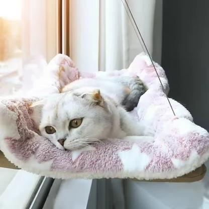 Katzenfensterhängematte Saugnapf Waschbar Abnehmbarer Haustiersitz