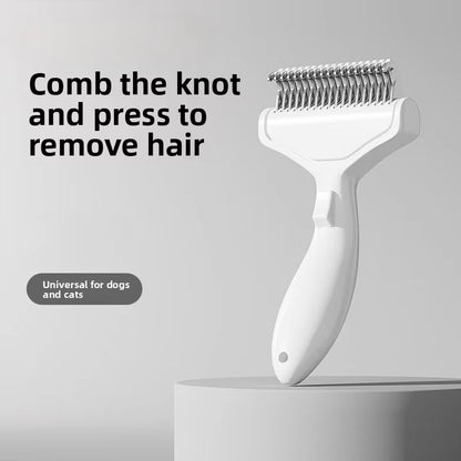 Stainless Steel Dog Brush Long Hair Grooming Comb Pet Hair Remover Tool