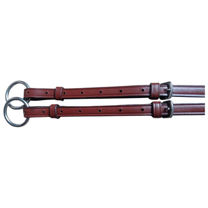 Leather Horse Breastplate with Snap Hooks – Durable & Padded - Youshaelia
