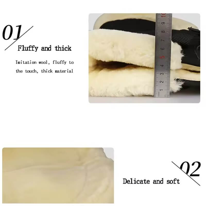 Fluffy and thick imitation wool pad 