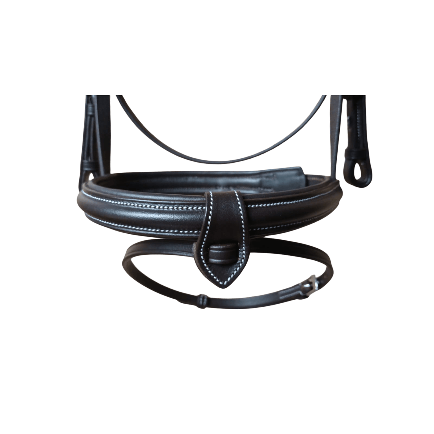 Black Leather Horse Bridle with Reins – Padded Cowhide Bridle BH-01 Havana - Youshaelia