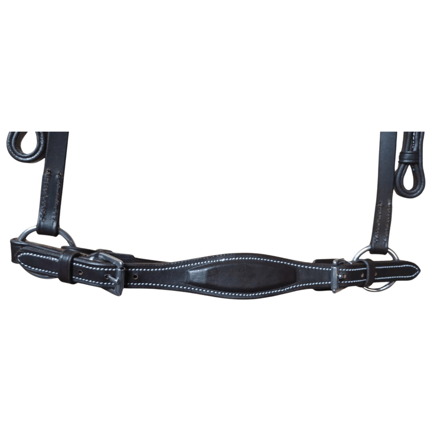 Black Leather Horse Bridle – Classic Padded Design - BH-04 Havana - Youshaelia