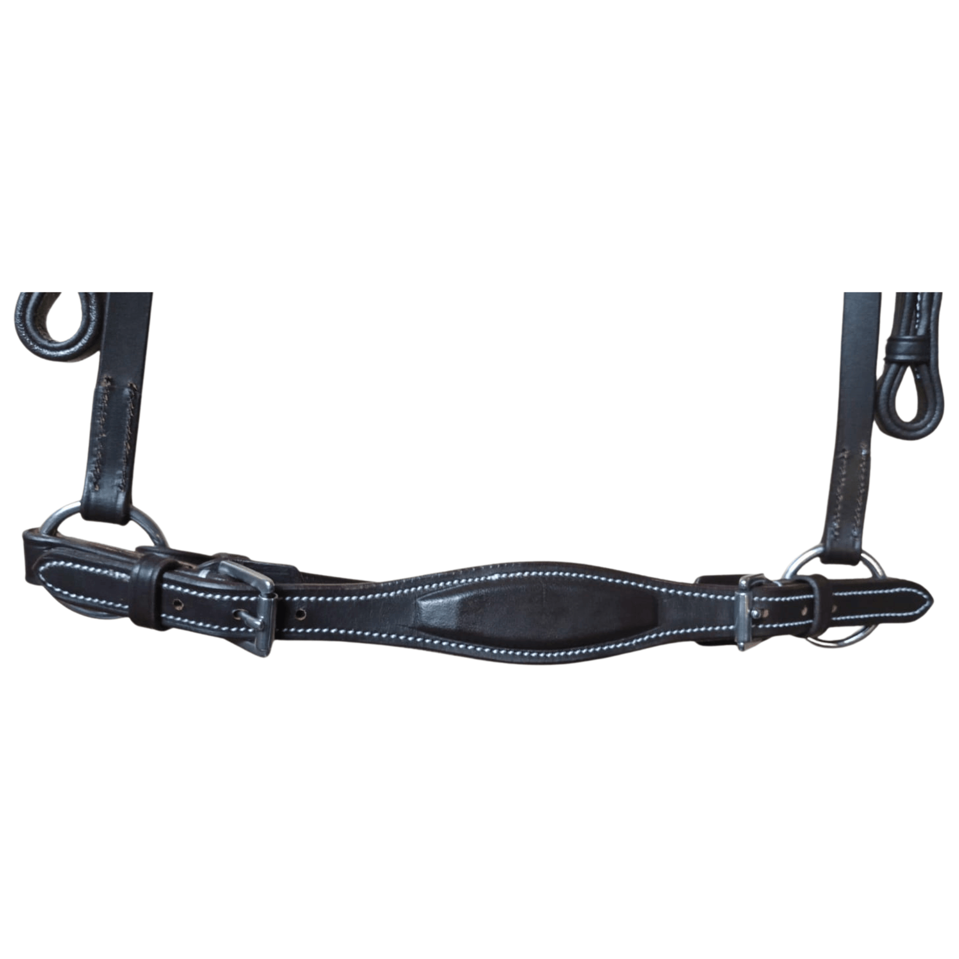 Black Leather Horse Bridle – Classic Padded Design - BH-04 Havana - Youshaelia