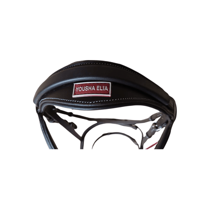 Black Leather Horse Bridle with Reins – Padded Cowhide Bridle BH-01 Havana - Youshaelia